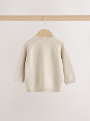 Neutral Transport Knitted Cardigan and Legging Baby Set (0mths-2yrs) - Image 8 of 13