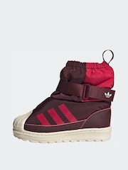 adidas Originals Red Superstar Boots - Image 2 of 9
