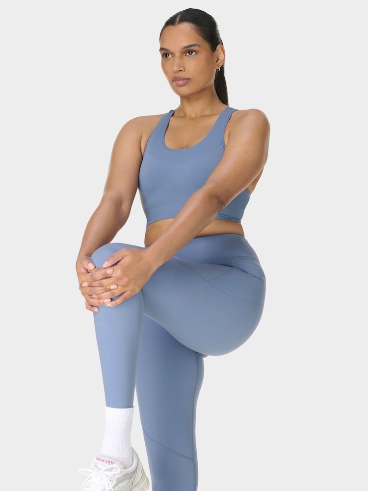 Sweaty Betty Sky Blue Power Workout Leggings - Image 2 of 9