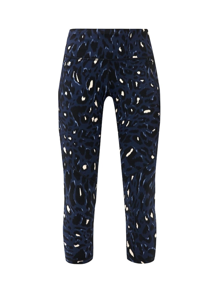 Sweaty Betty Blue Power Cropped Workout Leggings - Image 8 of 8