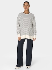 Sweaty Betty Black All Day Maternity Wide Leg Trousers - Image 4 of 7