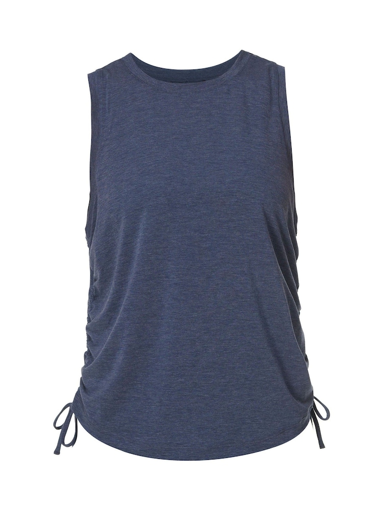 Sweaty Betty גופייה בעיטור כיווצים, דגם Soft Flow Studio - תמונה 7 מתוך 7