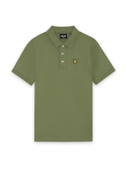 Lyle & Scott Green Classic Boys Polo Shirt - Image 1 of 1