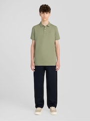 Žalia - Lyle & Scott vienspalviai polo marškinėliai - 2 paveikslėlis iš 6
