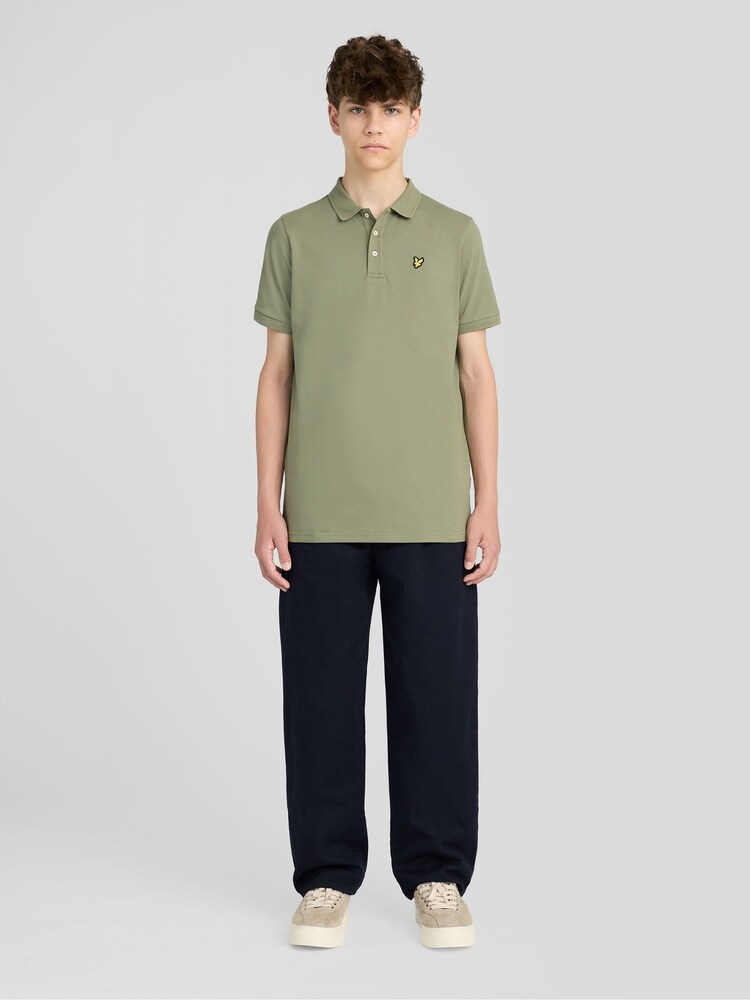 Žalia - Lyle & Scott vienspalviai polo marškinėliai - 2 paveikslėlis iš 6