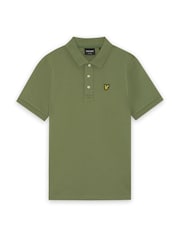 Žalia - Lyle & Scott vienspalviai polo marškinėliai - 6 paveikslėlis iš 6