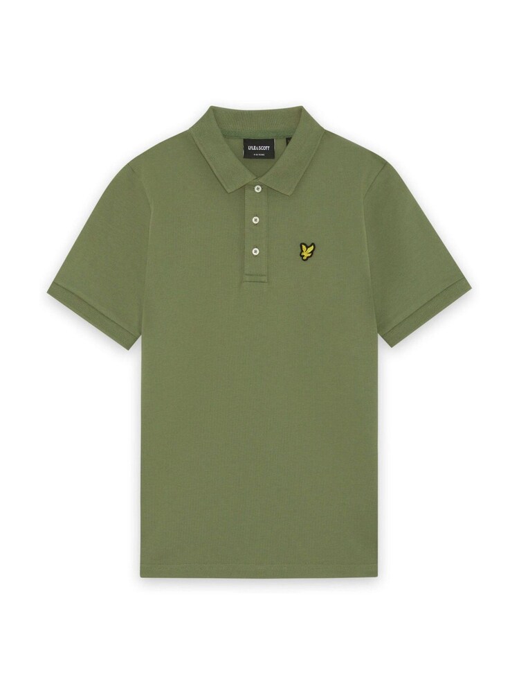 Žalia - Lyle & Scott vienspalviai polo marškinėliai - 6 paveikslėlis iš 6