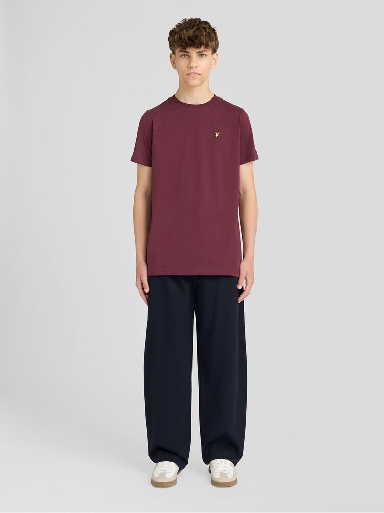 Červená - Tričko s kulatým výstřihem Lyle & Scott - Obrázek 2 z 6