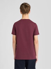 Červená - Tričko s kulatým výstřihem Lyle & Scott - Obrázek 4 z 6