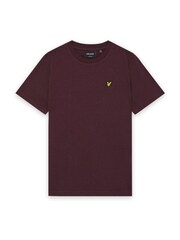 Červená - Tričko s kulatým výstřihem Lyle & Scott - Obrázek 5 z 6