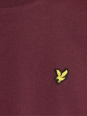 Červená - Tričko s kulatým výstřihem Lyle & Scott - Obrázek 6 z 6