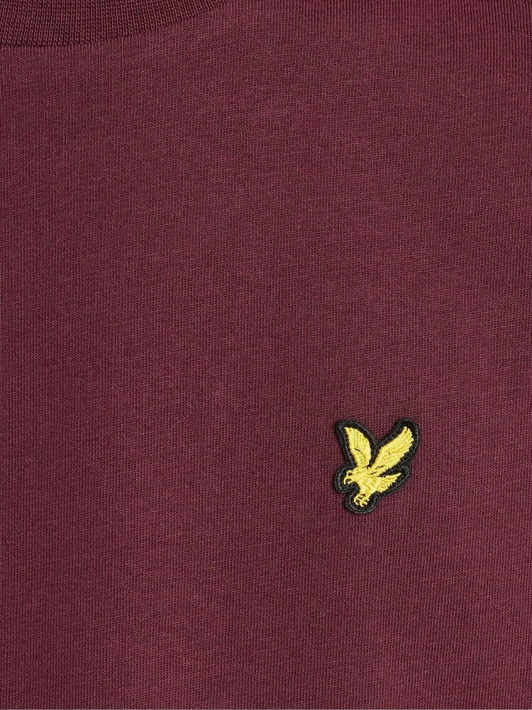 Červená - Tričko s kulatým výstřihem Lyle & Scott - Obrázek 6 z 6