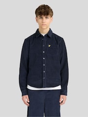 Lyle & Scott Blue Cord Long Sleeve Shirt - Image 1 of 6