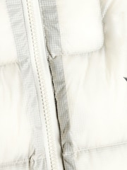 Lyle & Scott White Translucent Puffer Jacket - Image 6 of 7