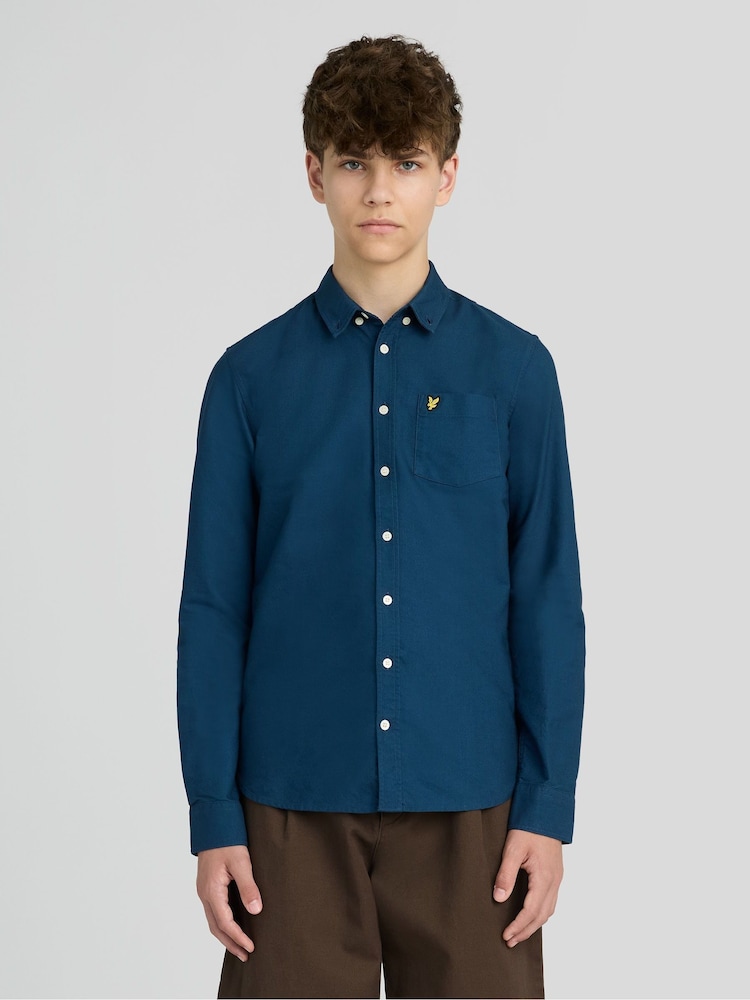 Plavo - Lyle & Scott Oksford Košulja - Slika 2 od 6