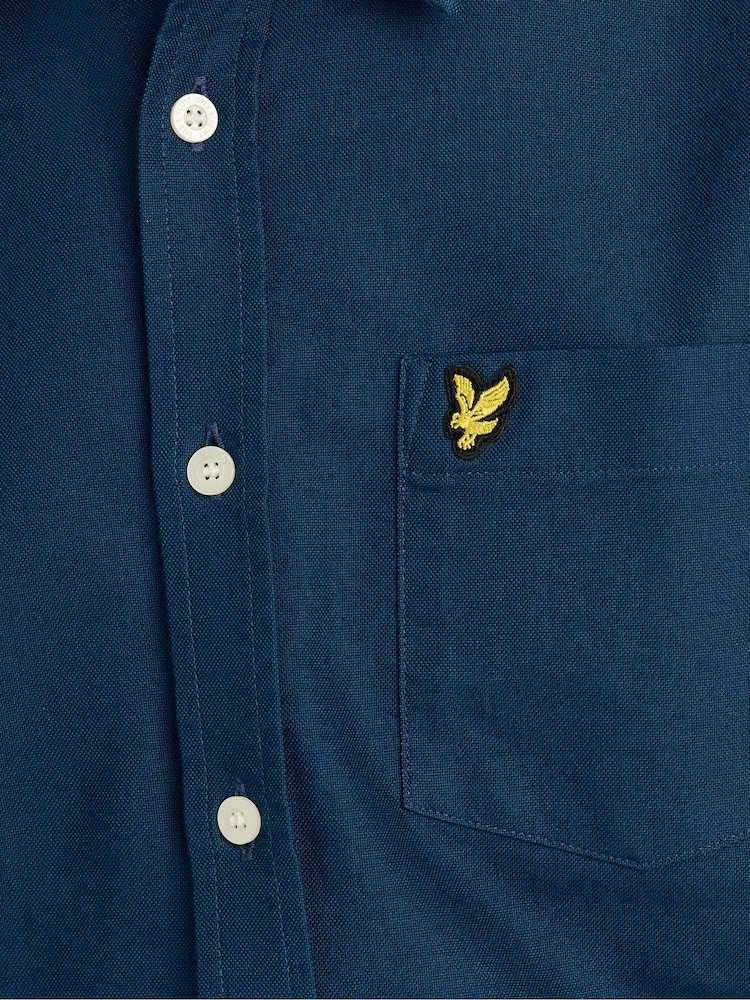 Plavo - Lyle & Scott Oksford Košulja - Slika 6 od 6