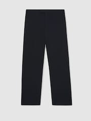 Reiss Navy Found Relaxed Fit Stretch Drawstring Trousers - Image 2 of 7