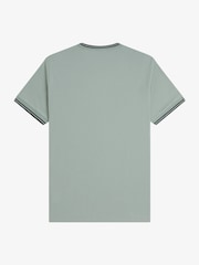 Fred Perry Blue Twin Tipped T-Shirt - Image 5 of 5