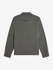 Fred Perry Green Ripstop Pocket Overshirt - Image 7 of 7