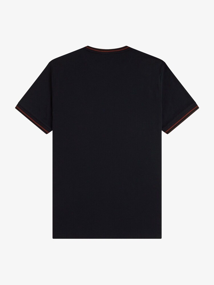 Fred Perry Blue Twin Tipped T-Shirt - Image 5 of 5