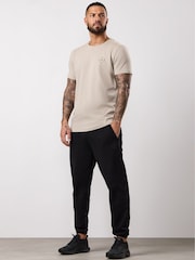 Gym King Brown Stoic Krafla Jersey T-Shirt - Image 3 of 4