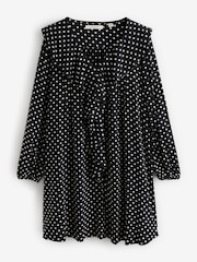 Laura Ashley Dancing Dot Spot Ruffle Mini Dress - Bild 5 von 7