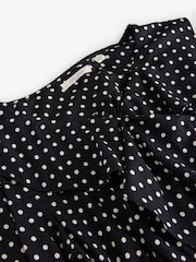 Laura Ashley Dancing Dot Spot Ruffle Mini Dress - Bild 7 von 7