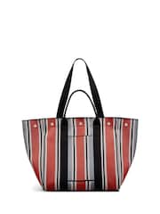 Radley Grey Hadleigh Place Cabana Stripe Tote Bag - Image 3 of 7