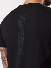 Gym King Black Stoic Hekla Jersey T-Shirt - Image 3 of 4