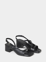 JD Williams Low Block Heel Crossover Sling Backs Hera Sandals - Bild 2 von 4