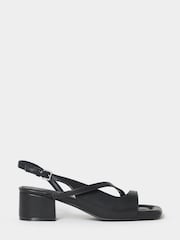 JD Williams Low Block Heel Crossover Sling Backs Hera Sandals - Bild 3 von 4