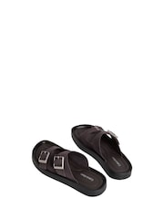 Calvin Klein Brown Double Strap Sandals - Image 3 of 4