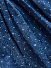 Denim Long Sleeve Dress (3-16yrs) - Image 7 of 8