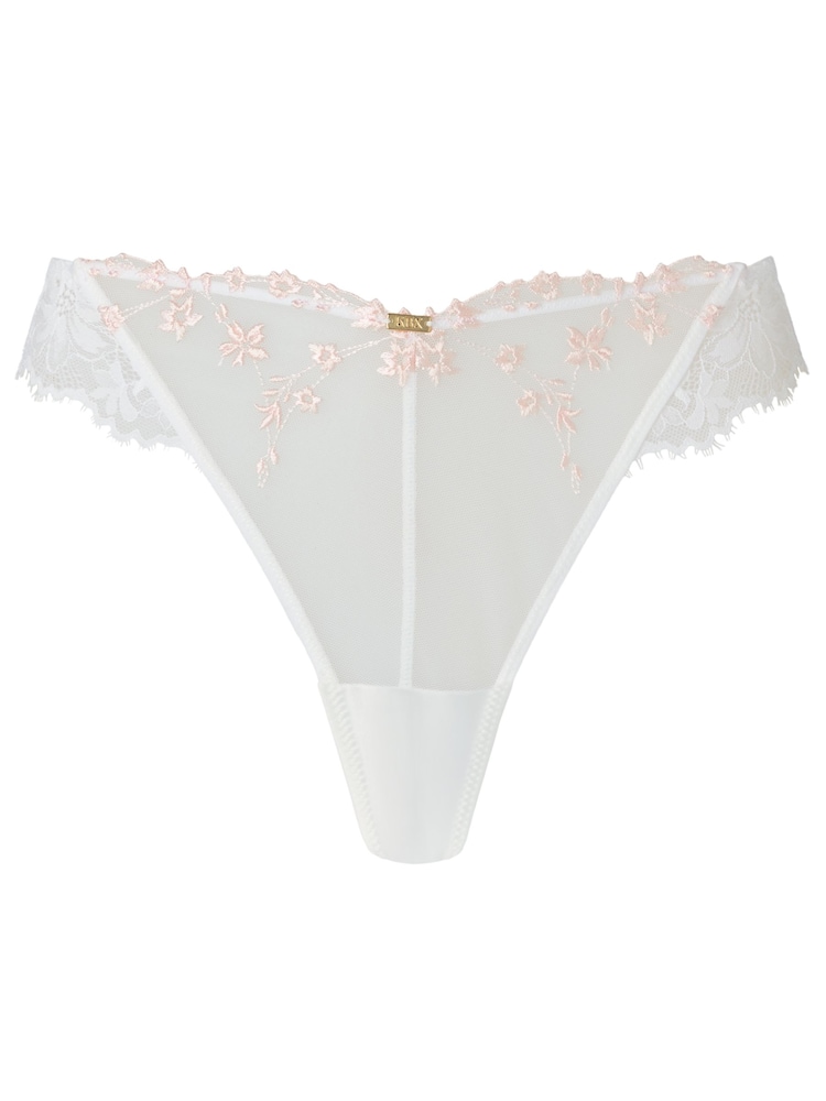 KBX White Thong Eden Mesh Knickers - Image 6 of 6