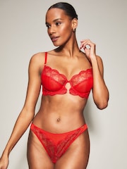 KBX Orange Non Pad Balcony Eden Mesh Bra - Image 1 of 5