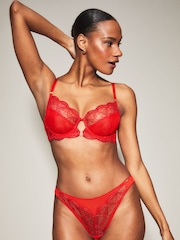 KBX Orange Brazillian Eden Mesh Knickers - Image 1 of 5