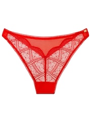 KBX Orange Brazillian Eden Mesh Knickers - Image 5 of 5