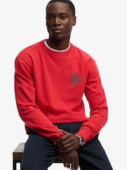 Superdry Red The Merchant Store - Sweatshirt - Image 1 of 5
