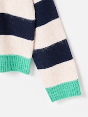 Oliver Bonas Striped Collared Knitted Jumper - Imagen 7 de 8