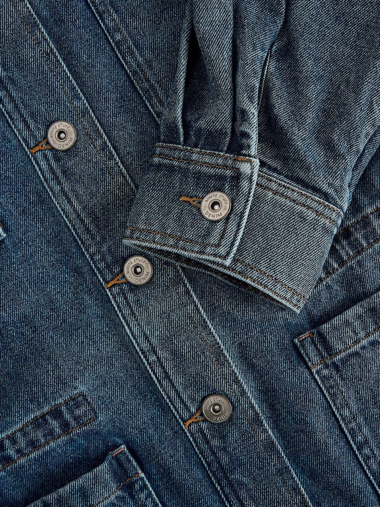White Stuff Luna Denim Jacket - Imaginea 6 din 6