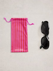 White Stuff Black Slim Sunglasses - Image 4 of 4