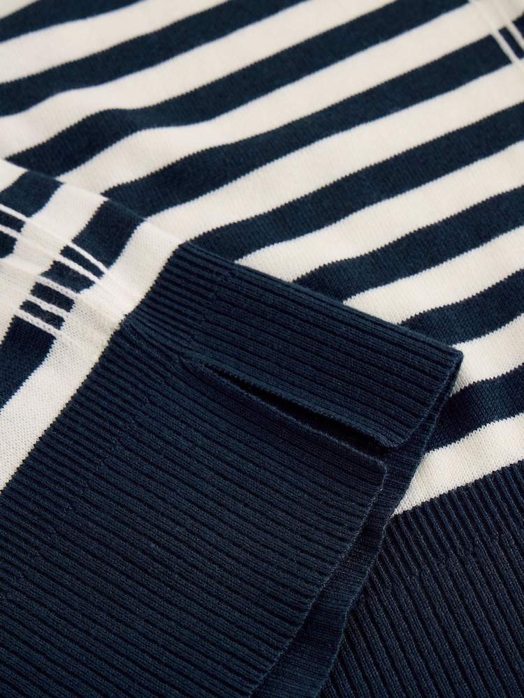 White Stuff Blue Oscar Knit Tunic - Image 6 of 6