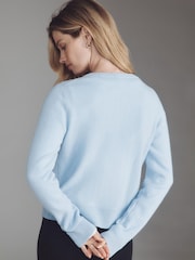 Mavi - Antropologiya The Juliet Cashmere Crew Boyunlu Kardigan - 4şəkildən 2 şəkil