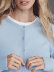Mavi - Antropologiya The Juliet Cashmere Crew Boyunlu Kardigan - 4şəkildən 4 şəkil