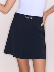 Lipsy Black Tailored Trim Mini Skirt - Image 2 of 5