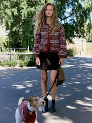 Chocolate Brown Cord Mini Skirt - Image 2 of 8