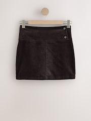 Chocolate Brown Cord Mini Skirt - Image 5 of 8