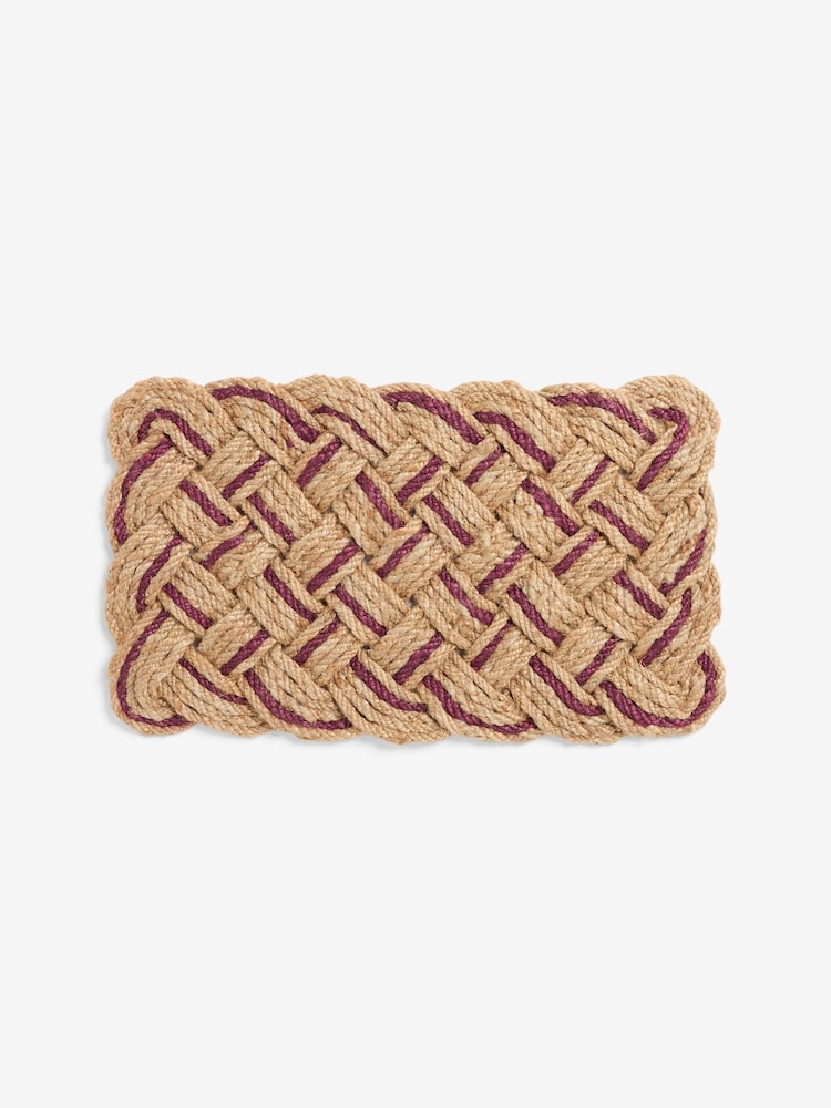 Laura Ashley Braided Jute Doormat - Slika 1 od 1