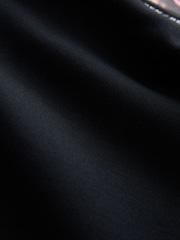 Black Floral Front Print Graphic T-Shirt - Image 8 of 8