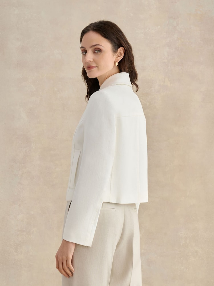 Hobbs ז'קט פשתן, דגם Adeen - תמונה 2 מתוך 4 Hobbs ז'קט פשתן, דגם Adeen - תמונה 2 מתוך 4